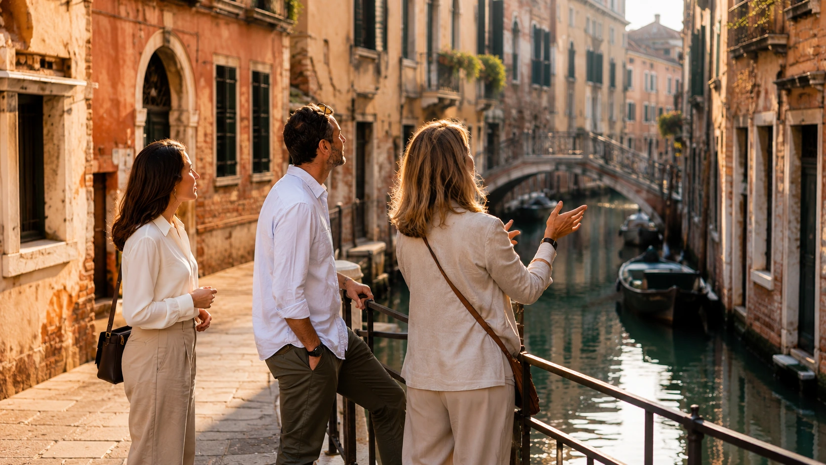 Venice canal view for Tolomazia private tours