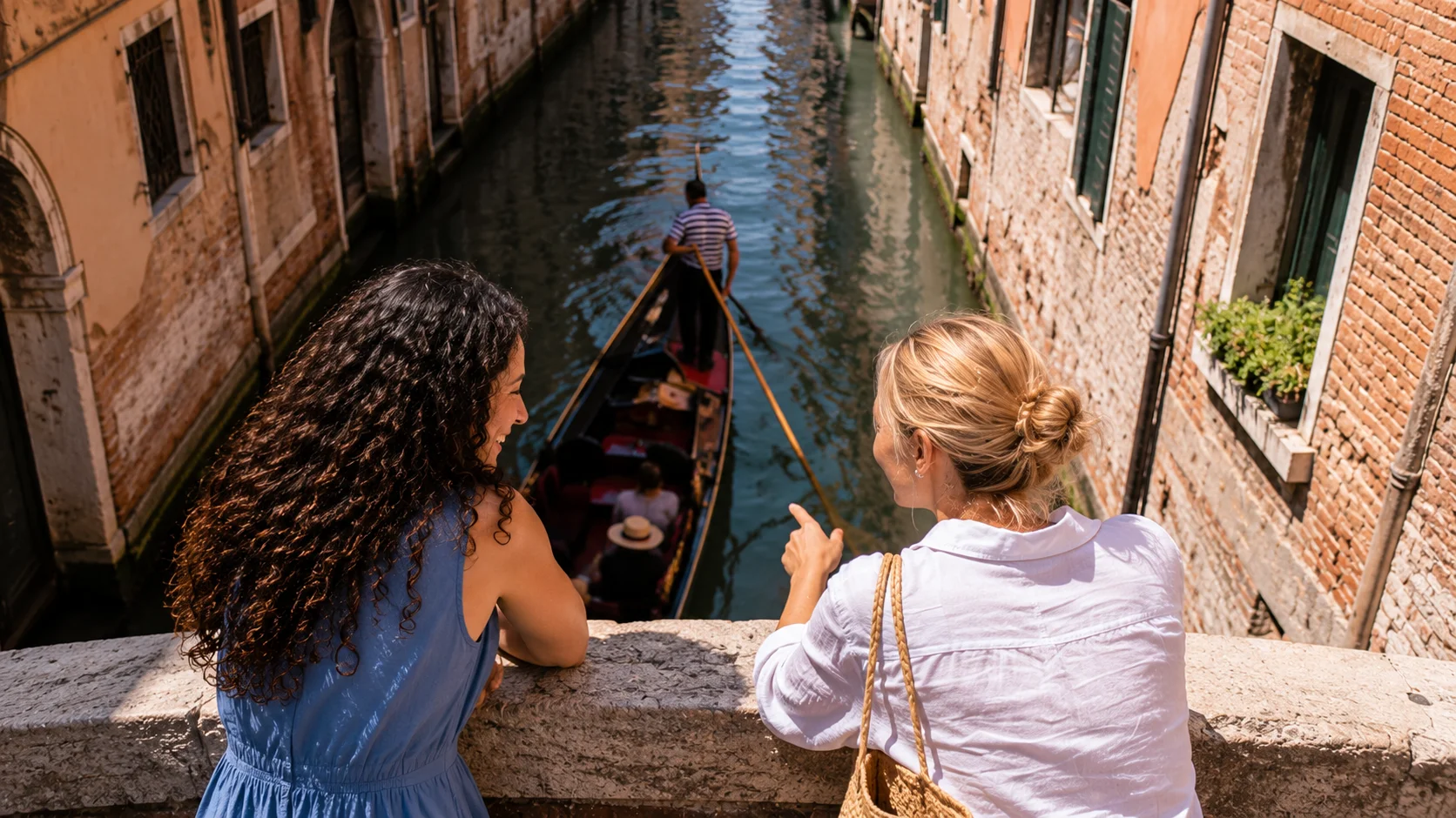 Private walking tour route in Venice